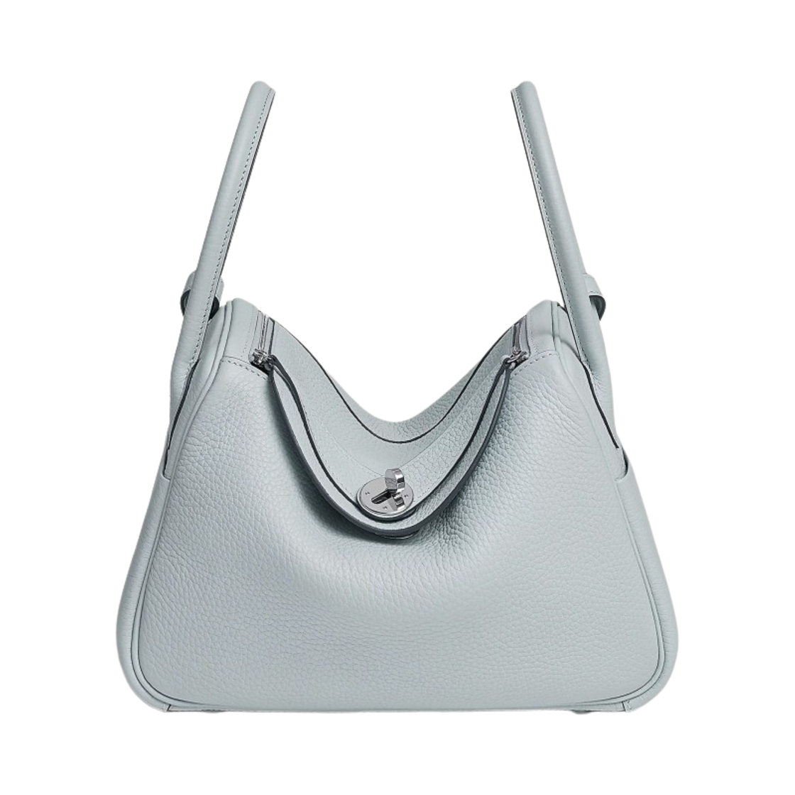 에르메스 린디 26 백 클레망스 & 팔라듐 하드웨어 블루 빨(Hermes Lindy 26 Bag Clemence & Palladium Bleu Pale) - 1