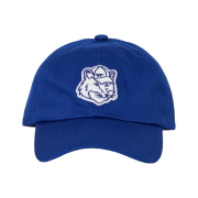 Maison Kitsune Fox Head Patch 6P Cap Cobalt Blue - Korea Exclusive