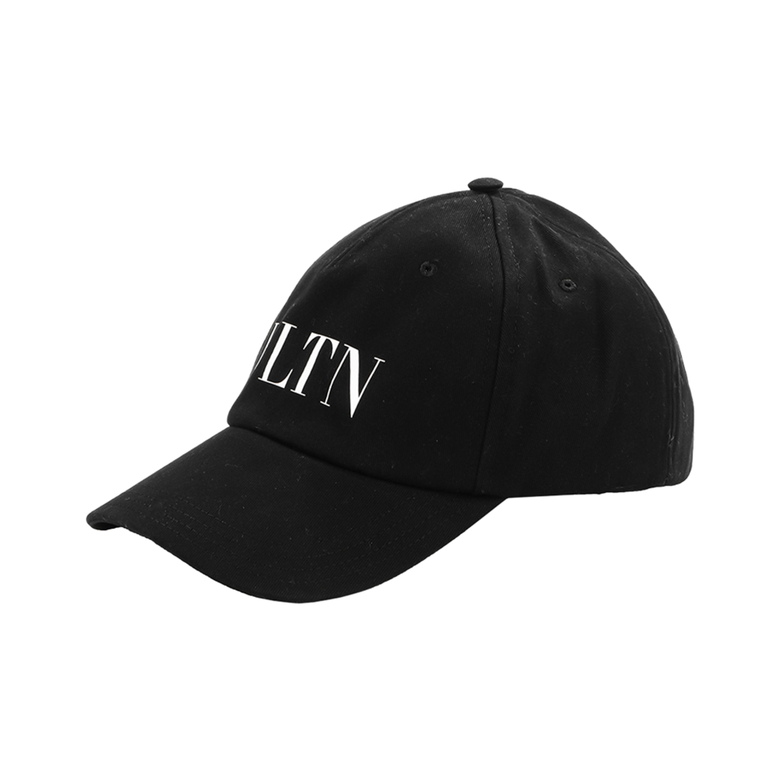 3Y2HDA10TNQ0NI Valentino VLTN Logo Baseball Cap Black