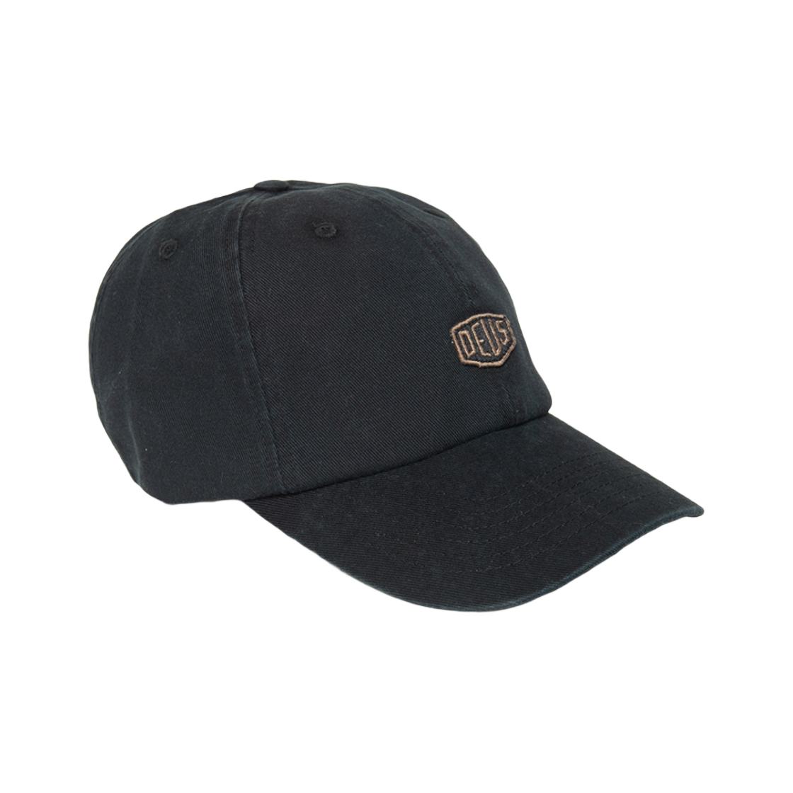 데우스 엑스 마키나 쉴드 스탠다드 대드 캡 블랙(Deus Ex Machina Shield Standard Dad Cap Black)