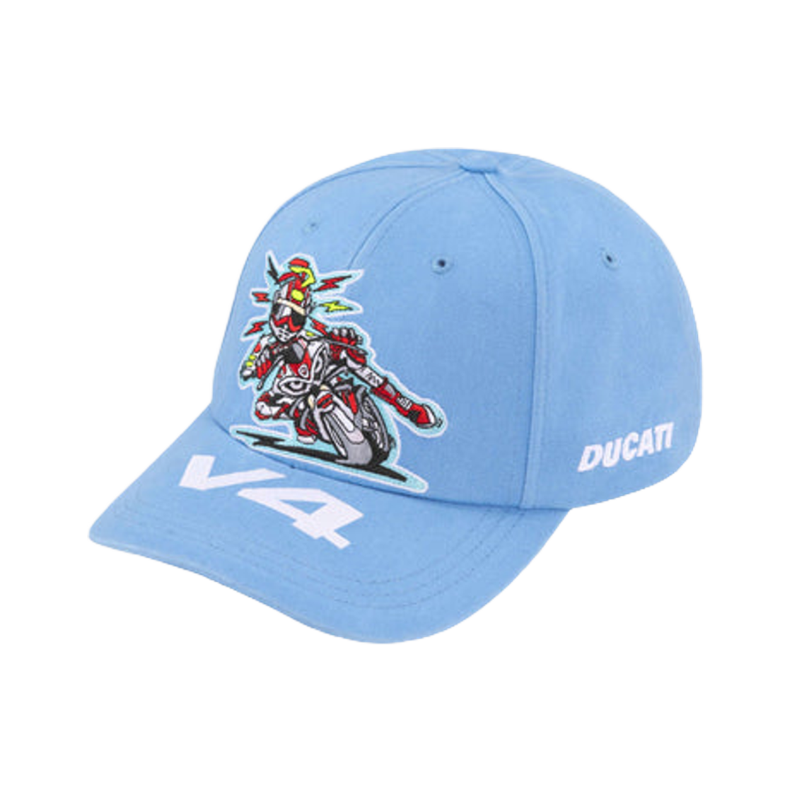 슈프림 x 두카티 6-패널 블루 - 24SS(Supreme x Ducati 6-Panel Blue - 24SS) - 1