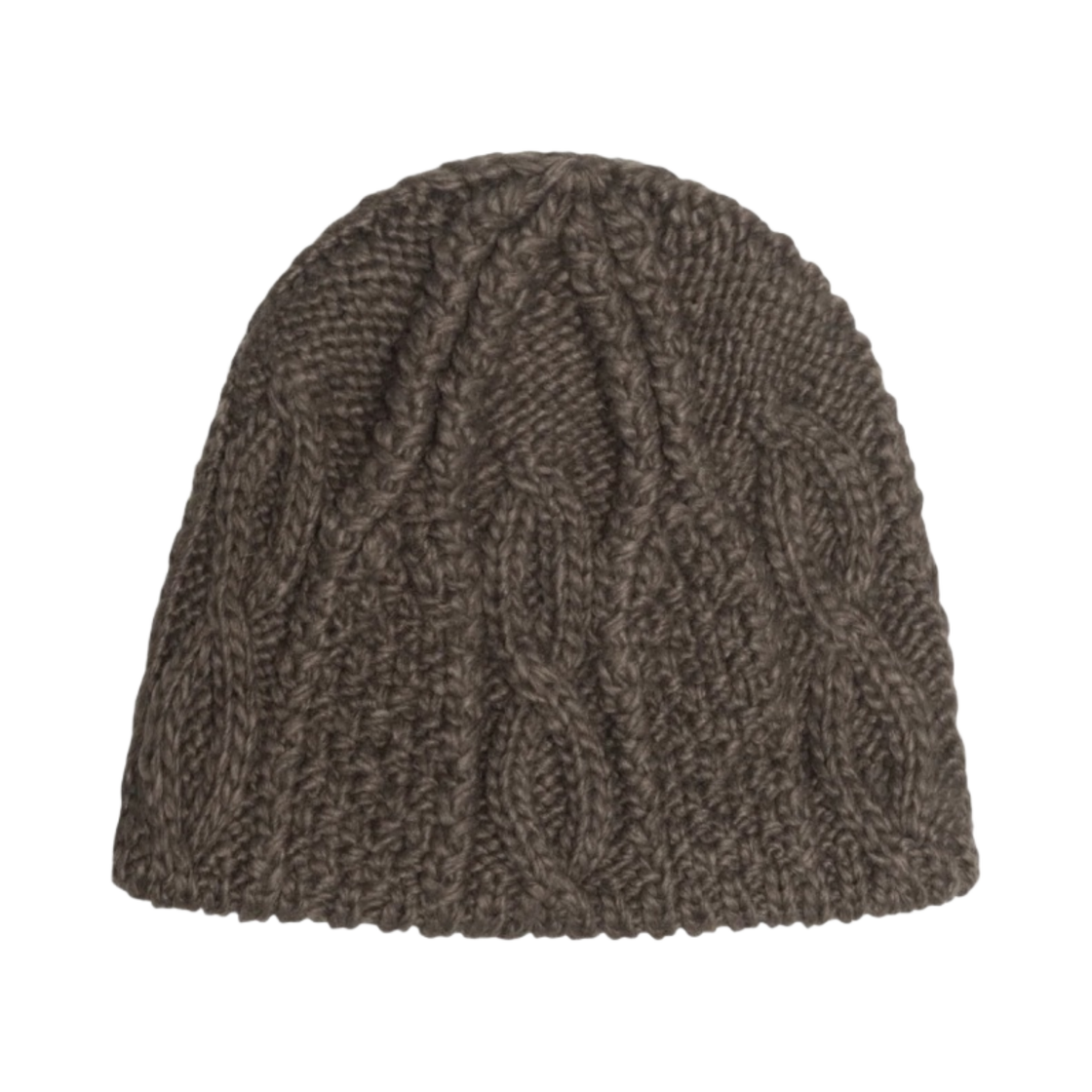 스투시 스컬캡 케이블 니트 브라운(Stussy Skullcap Cable Knit Brown) - 2