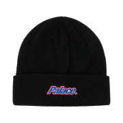 Palace Lowercase Cuff Beanie Black - 23FW