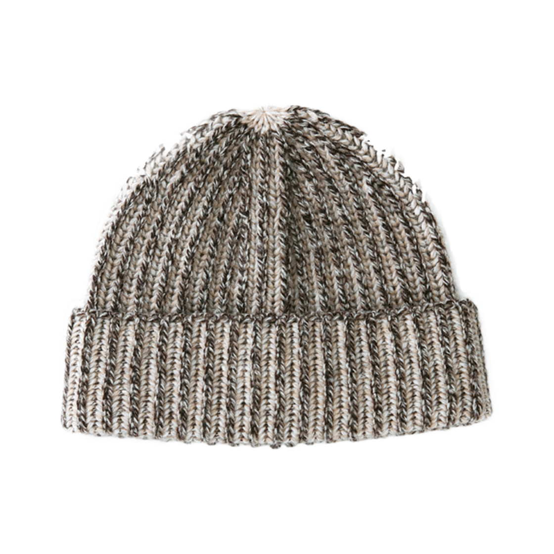 Yb Recylce Yarn Knit Beanie Brown YOUNGOH Yb Recylce Yarn Knit Beanie Brown