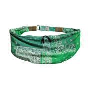 Kapital Gauze Bandana Beach Snuffkin Bag Green