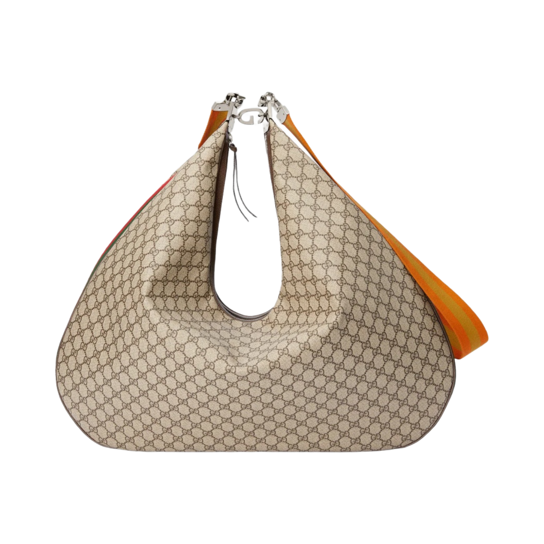 구찌 아타셰 라지 메신저 백 베이지 에보니 슈프림(Gucci Attache Large Messenger Bag Beige Ebony Supreme) - 1