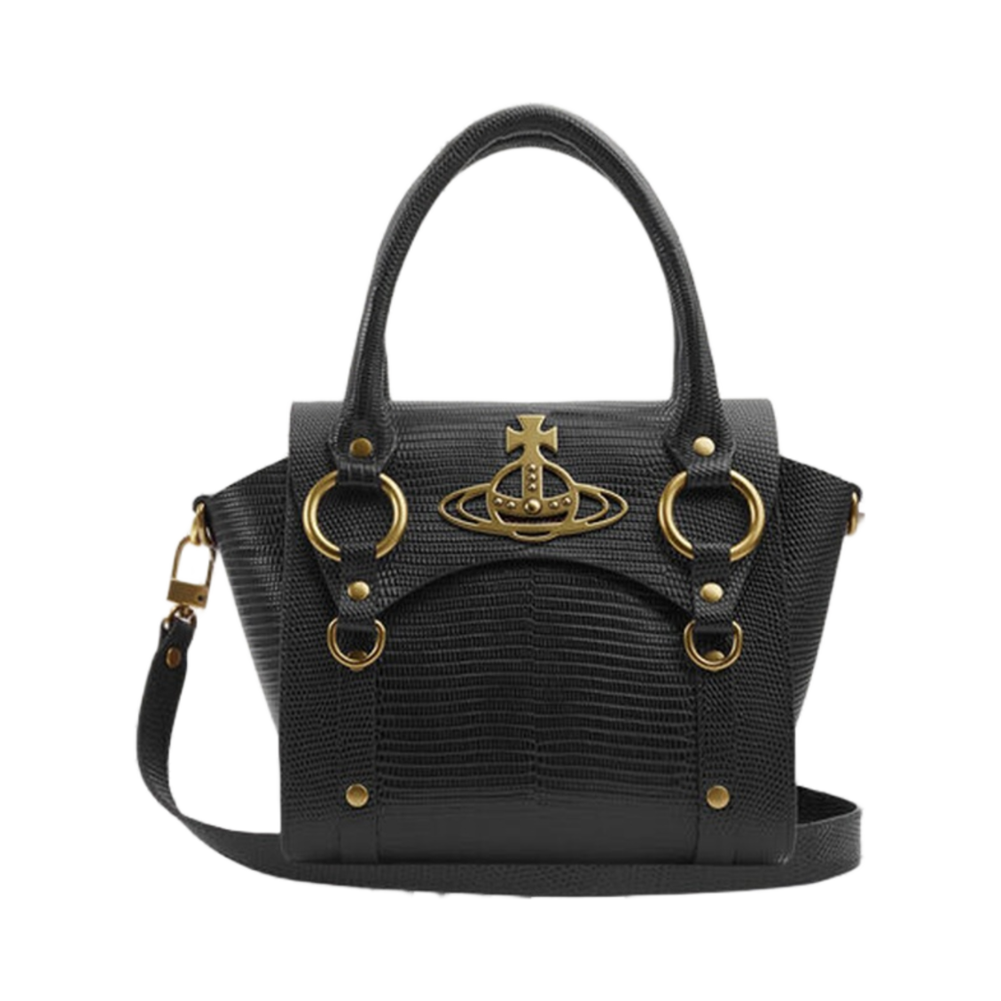 비비안 웨스트우드 베티 스몰 핸드백 블랙(Vivienne Westwood Betty Small Handbag Black) - 1