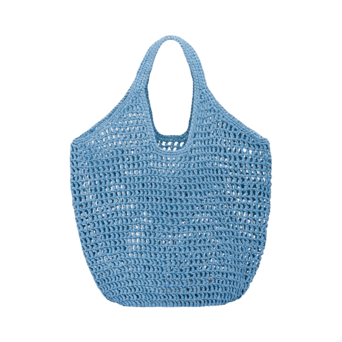 프라다 라피아 토트백 셀레스트(Prada Raffia Tote Bag Celeste) - 2