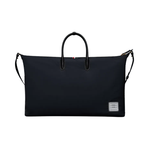 UAG219A-07259-001 Thom Browne Poly Twill Duffle Bag Black