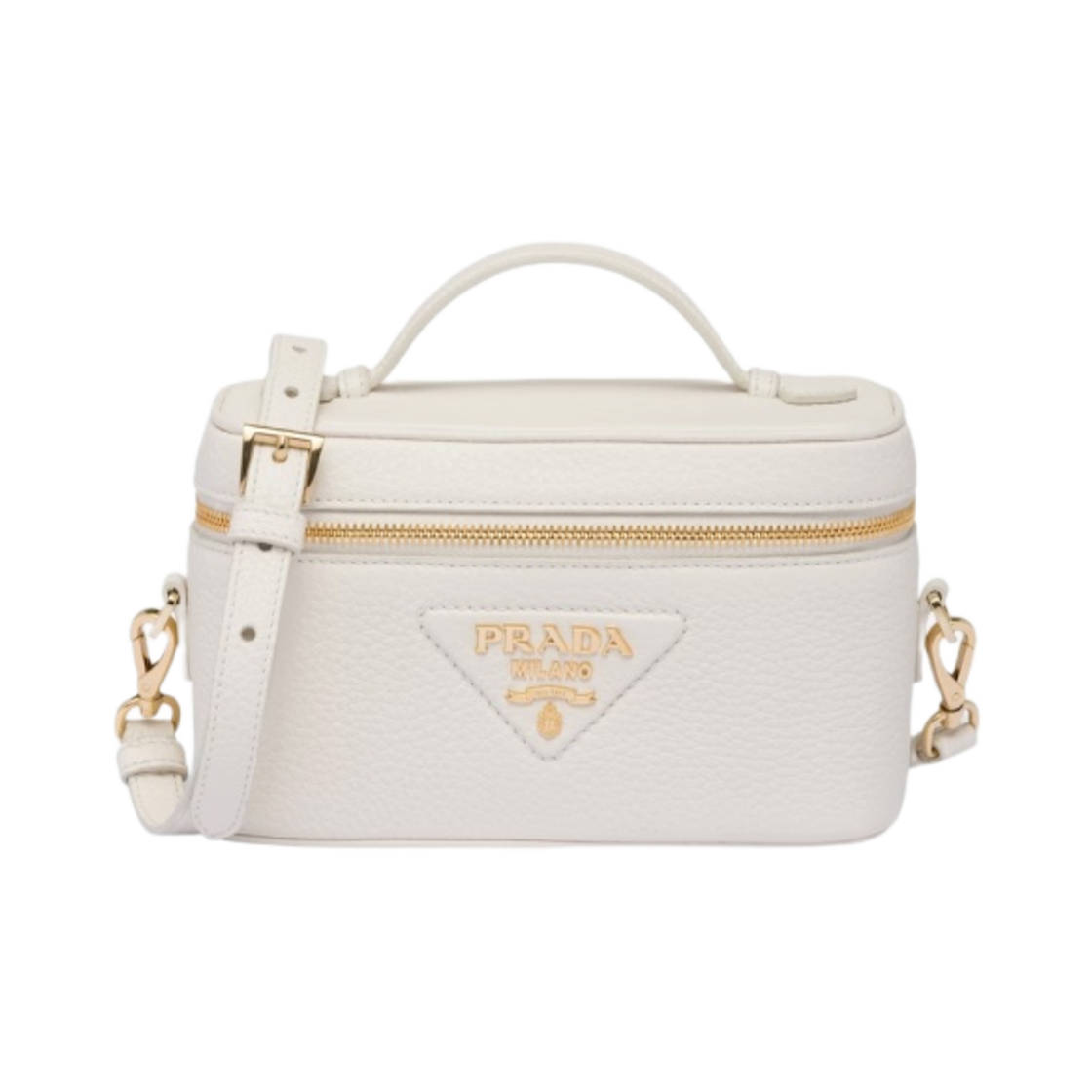 프라다 레더 미니백 화이트(Prada Leather Mini Bag White) - 1
