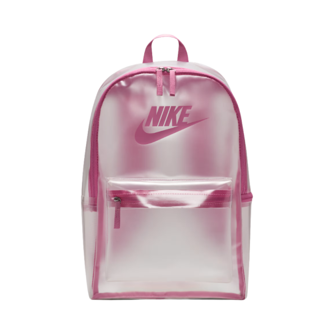 HV8920-906 (Kids) Nike Heritage Crystal Backpack 25L Clear Magic Flamingo
