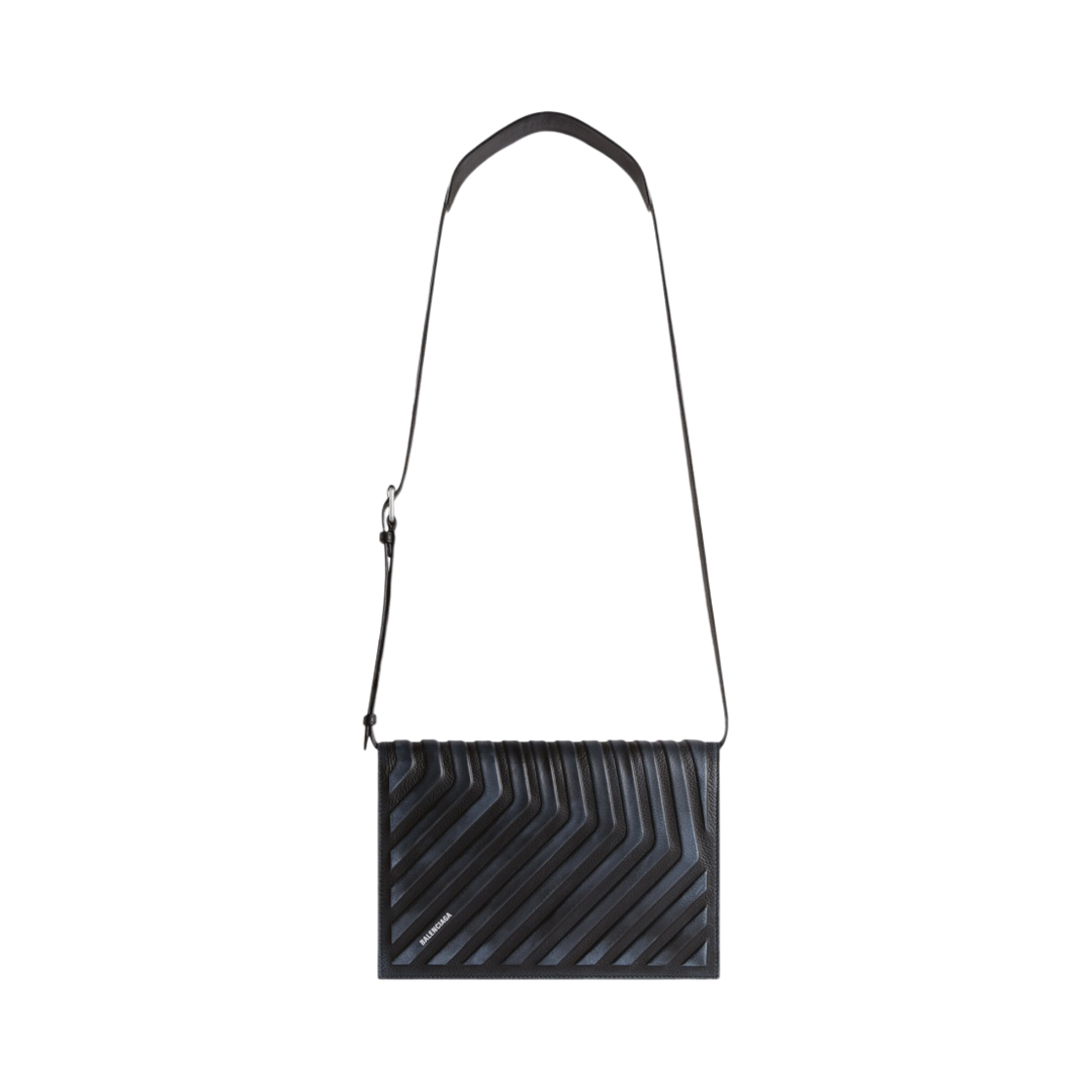 발렌시아가 카 스트랩 플랩백 더티 이펙트 블랙(Balenciaga Car Flap Bag with Strap Dirty Effect Black) - 1
