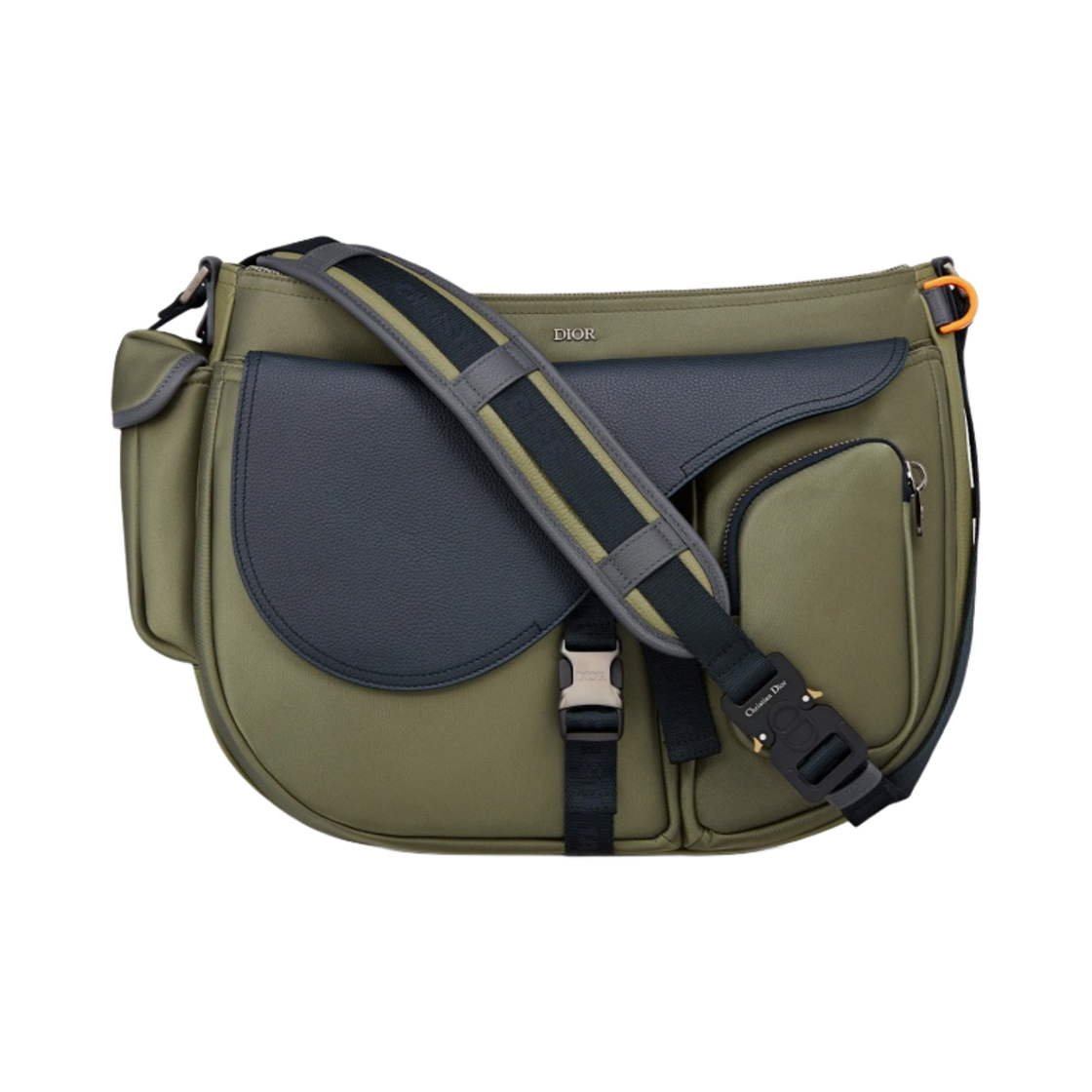 디올 x 사카이 새들 소프트백 올리브(Dior x Sacai Saddle Soft Bag Olive) - 1