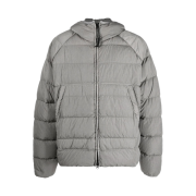 C.P. Company Eco-Chrome R Hooded Down Goggle Jacket Metal Grey - 22FW