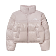 (W) The North Face White Label Novelty Nuptse RDS Down Jacket Light Pink