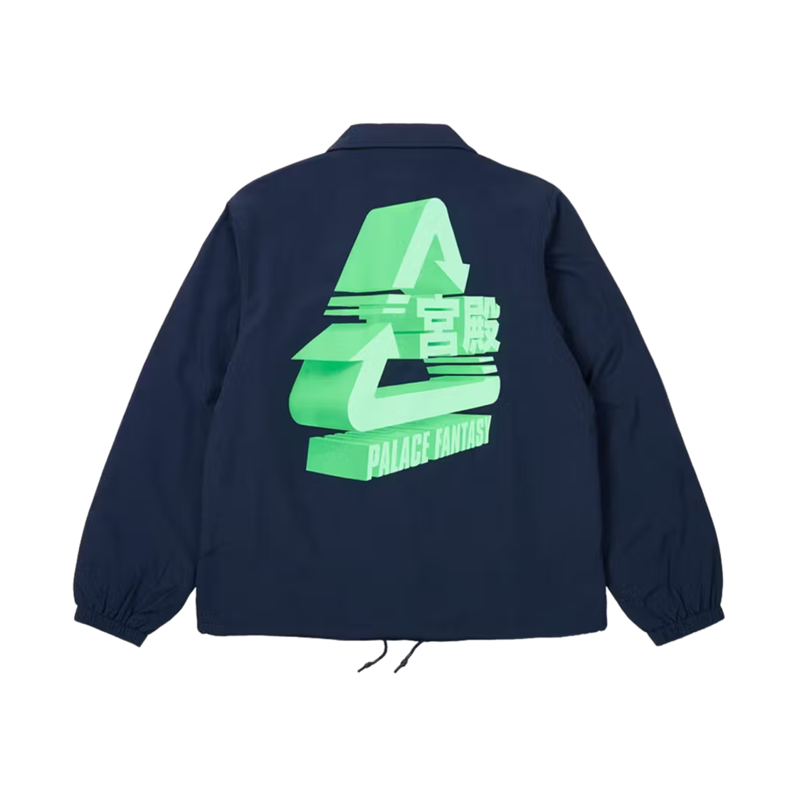 - Palace x Sci-Fi Fantasy Tri Coach Jacket Navy - 25SS