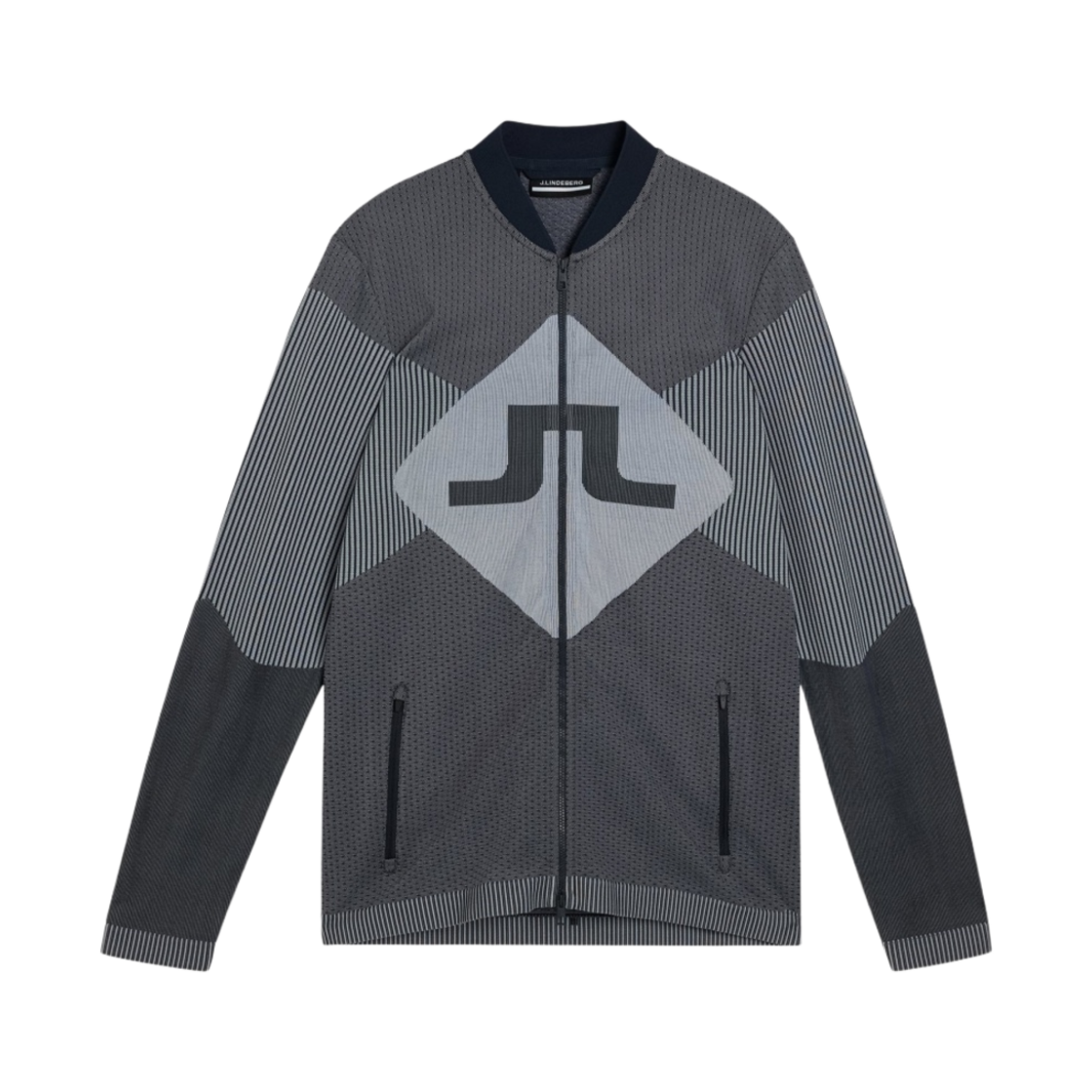 제이린드버그 다이아몬드 심리스 미드 레이어 JL 네이비(J.Lindeberg Diamond Seamless Mid Layer JL Navy) - 1