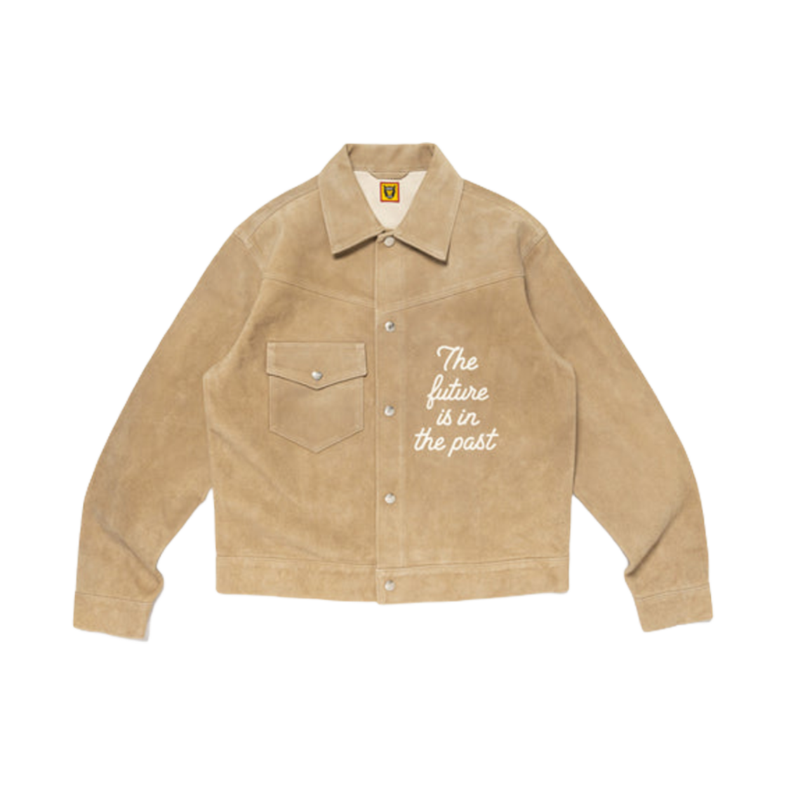 ジャケット・アウター HUMAN MADE SUEDE LEATHER JACKET Human Made Men's Suede Leather Jacket in Beige Human Made