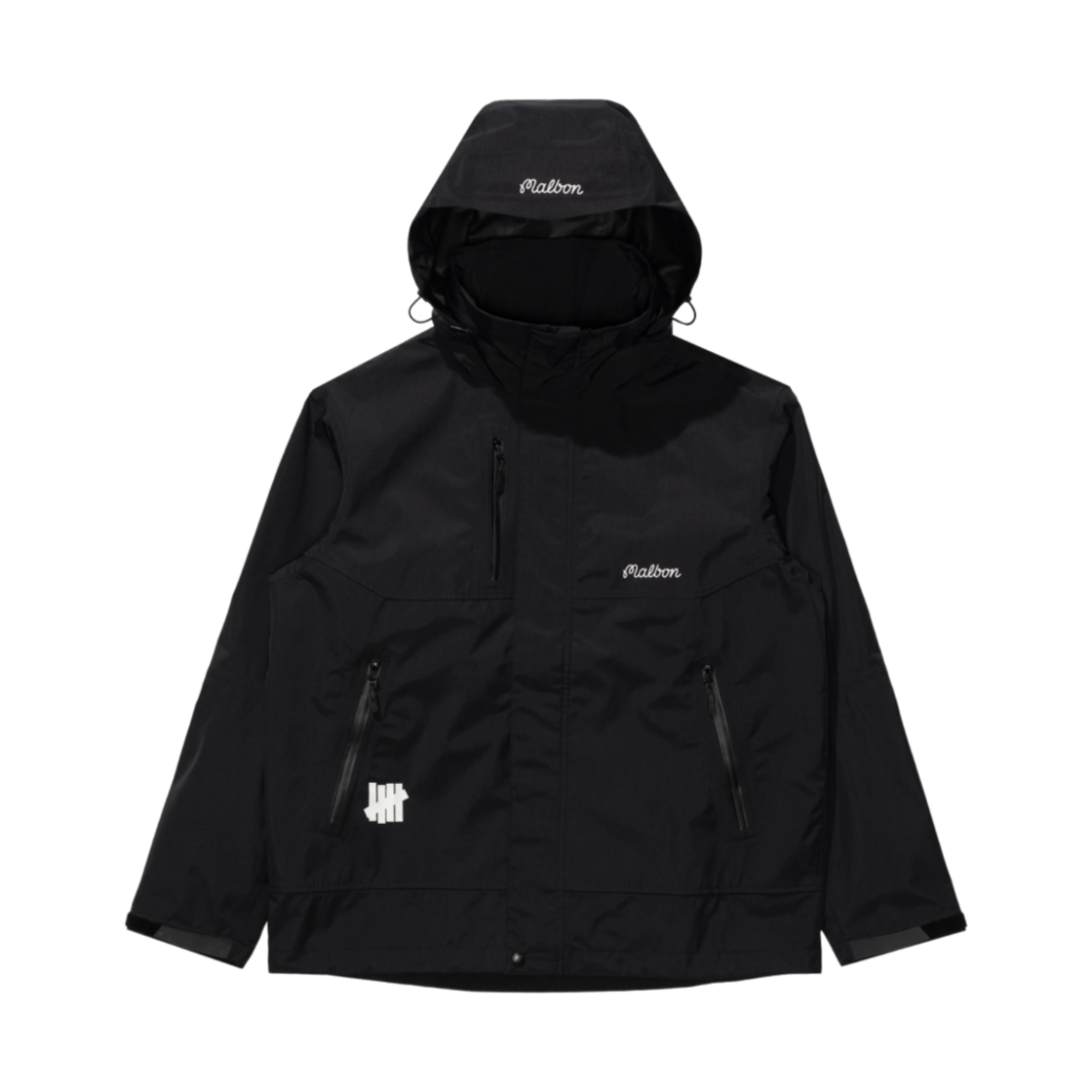 - Malbon Golf x Undefeated Rain Jacket Black