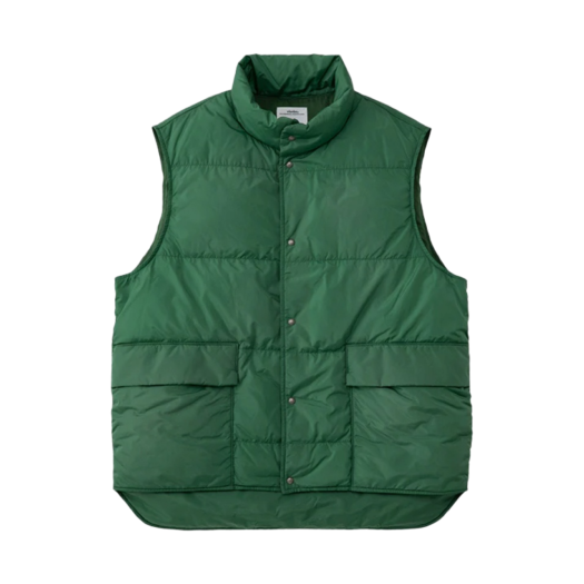 Visvim Walker Down Vest Green - 22FW