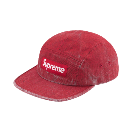 슈프림 코티드 데님 캠프캡 블랙 - 24SS | Supreme | KREAM