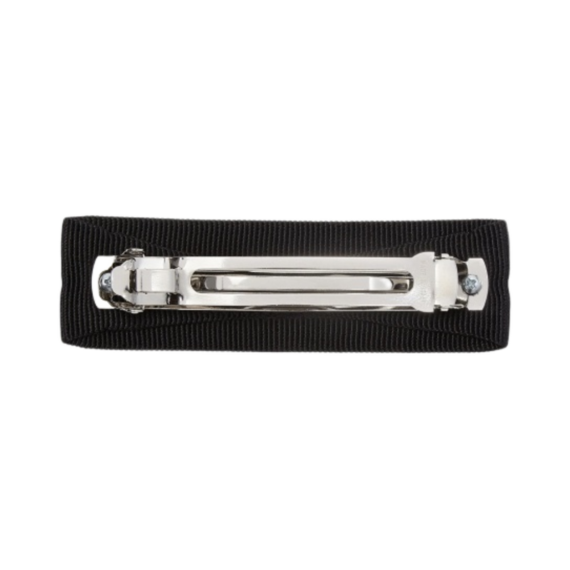 (W) 페라가모 바라 헤어 클립 블랙 실버((W) Ferragamo Vara Hair Clip Black Silver) - 2