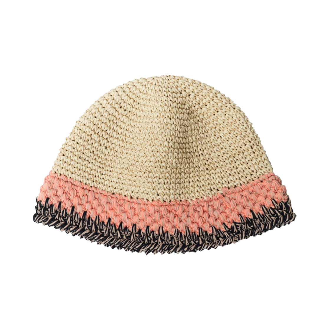 MSBK24SSCS47SM Misu A Barbe Gradation Hat Salmon