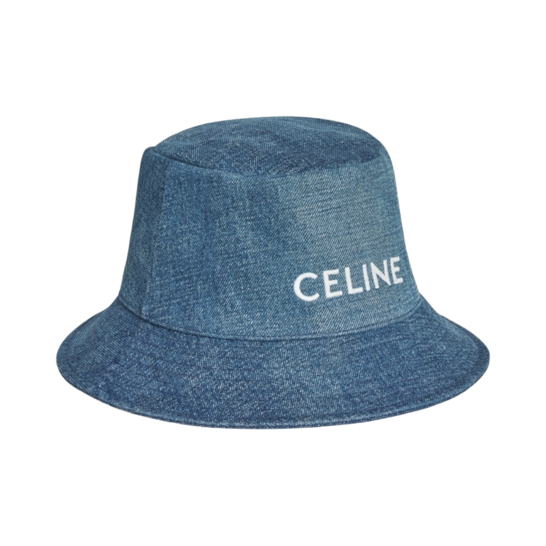 (W) 셀린느 데님 버킷햇 다크 유니온 워시((W) Celine Bucket Hat in Dark Union Wash Denim) - 2