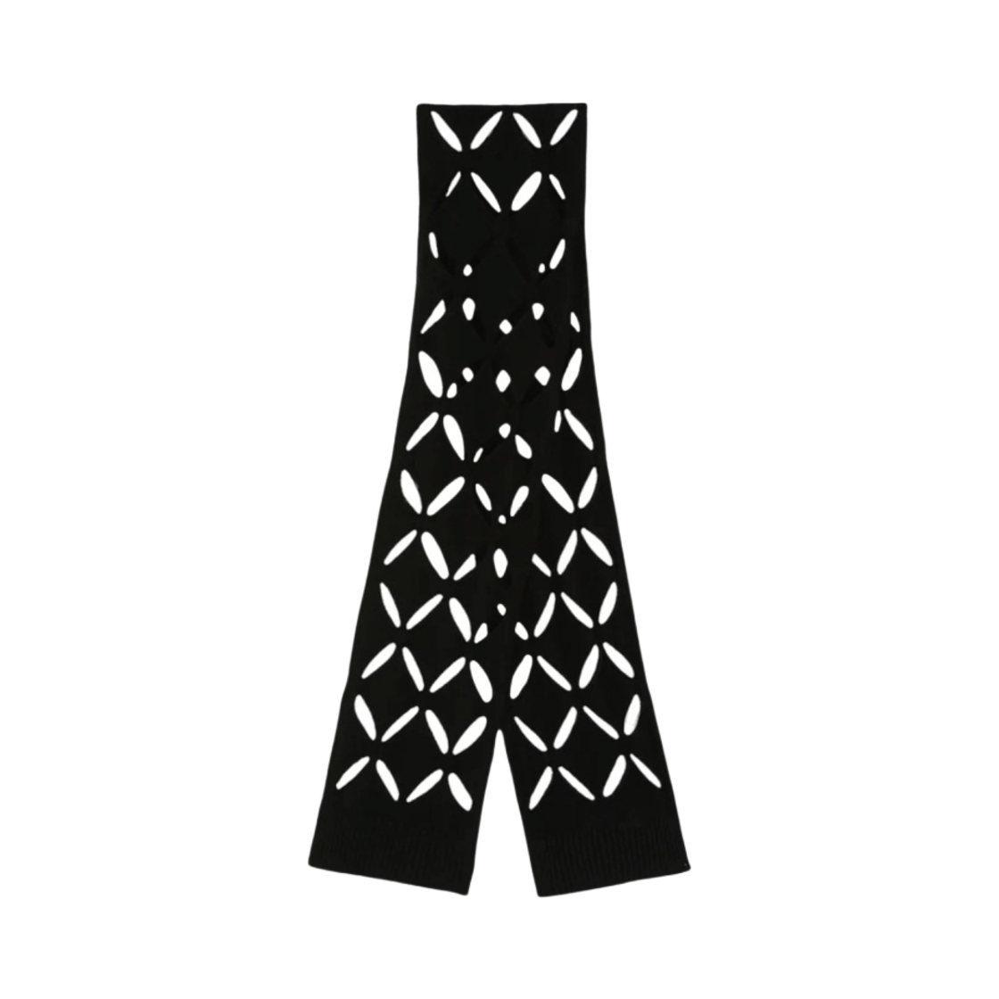 스테판 쿡 슬래쉬 스카프 블랙(Stefan Cooke Slashed Scarf Black)