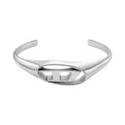 (W) Diesel Dx1589040 Stainless Steel Cuff Bracelet Silver