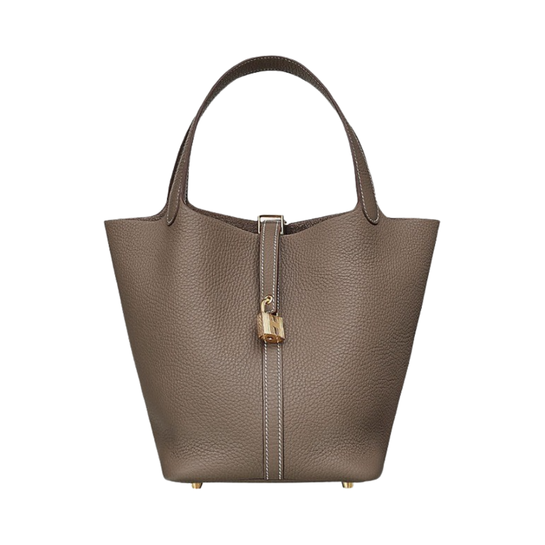 에르메스 피코탄 락 22 백 클레망스 & 골드 하드웨어 에뚜쁘(Hermes Picotin Lock 22 Bag Clemence & Gold Etoupe)