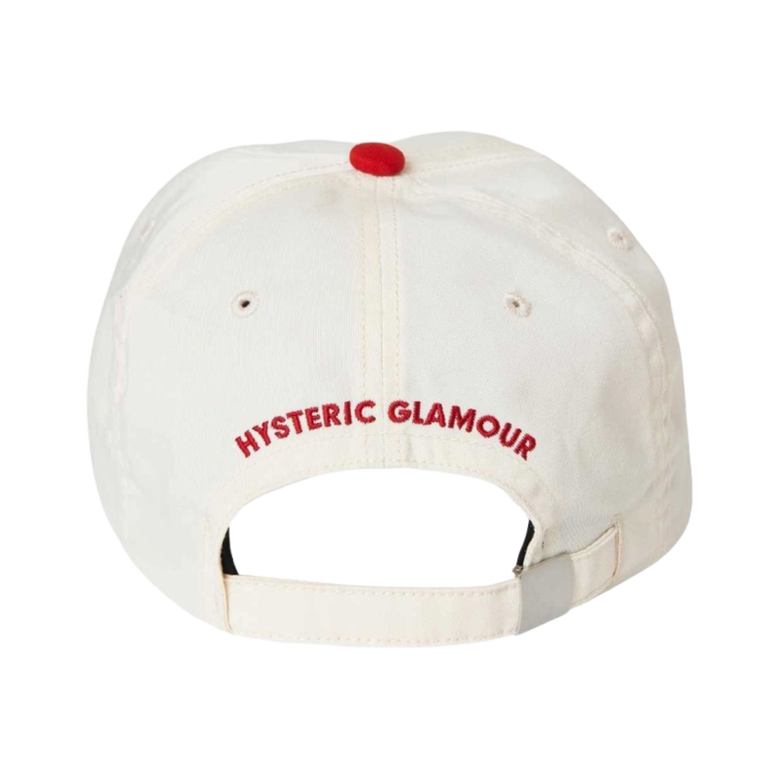 (W) 히스테릭 글래머 Fxxk 베어 자수 캡 레드((W) Hysteric Glamour Fxxk Bears Embroidery Cap Red) - 2