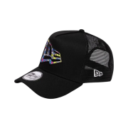 New Era x Murakami Takashi Flag A-Frame Mesh Ball Cap Black