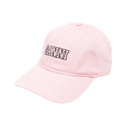 (W) Ganni Logo Cap Sweet Lilac