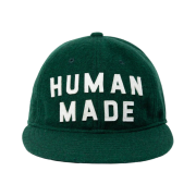 Human Made 6-Panel Wool Cap Green