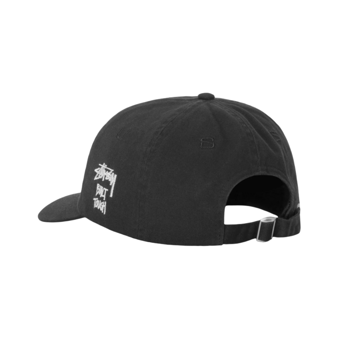 스투시 빌트 터프 로우 프로 스트랩백 캡 블랙(Stussy Built Tough Low Pro Strapback Cap Black) - 3