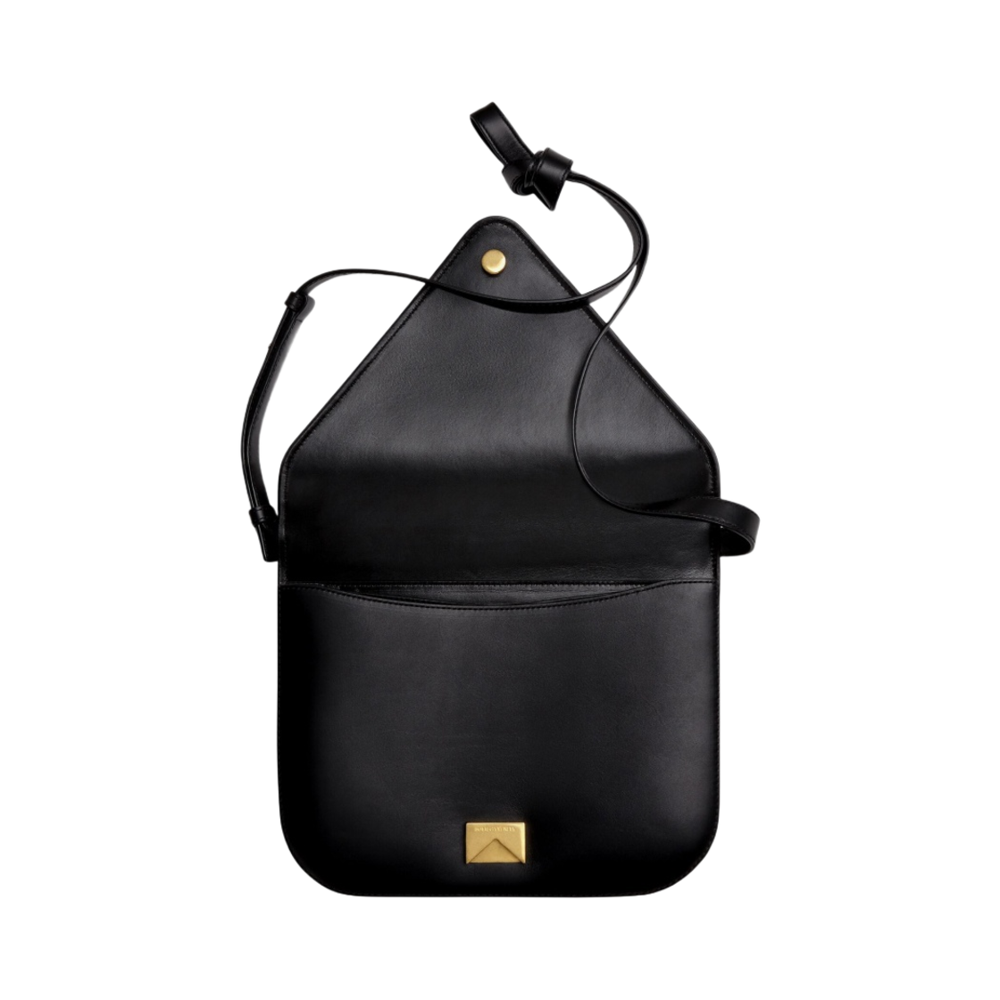 보테가 베네타 레더 마운트백 블랙(Bottega Veneta Leather Mount Black) - 2