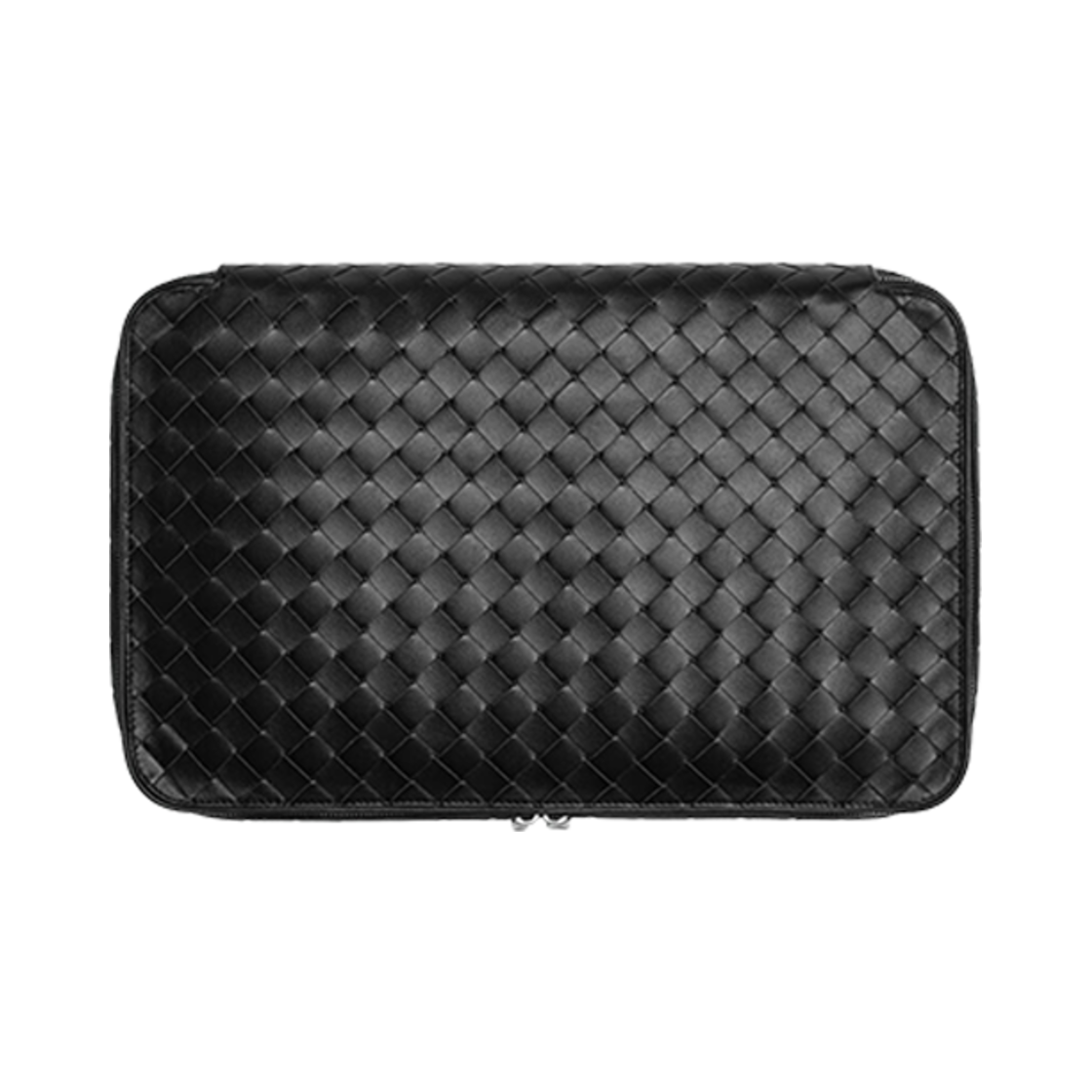 764718V2HL08803 Bottega Veneta Intrecciato Small Packing Cube Black