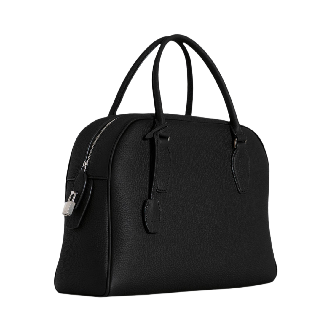 더 로우 인디아 12.00 백 레더 블랙(The Row India 12.00 Bag in Leather Black) - 2