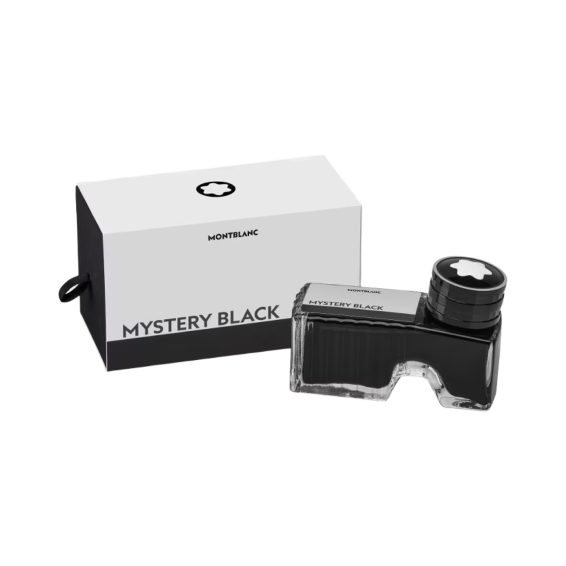 128184 Montblanc Ink Bottle 60ml Mystery Black