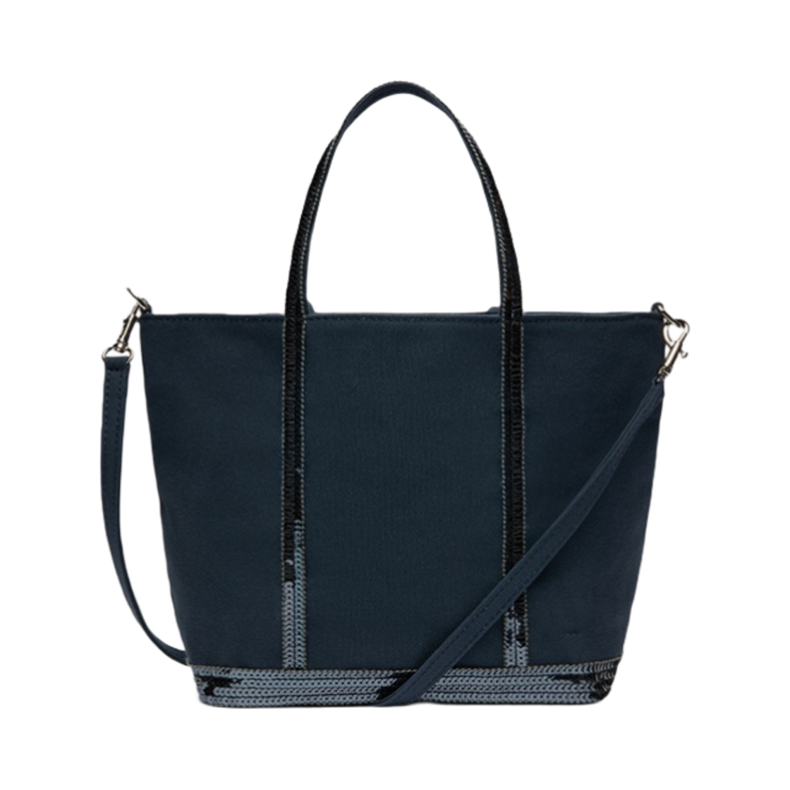 0PVE01-V40410-999 Vanessa Bruno Canvas XS Cabas Tote Black