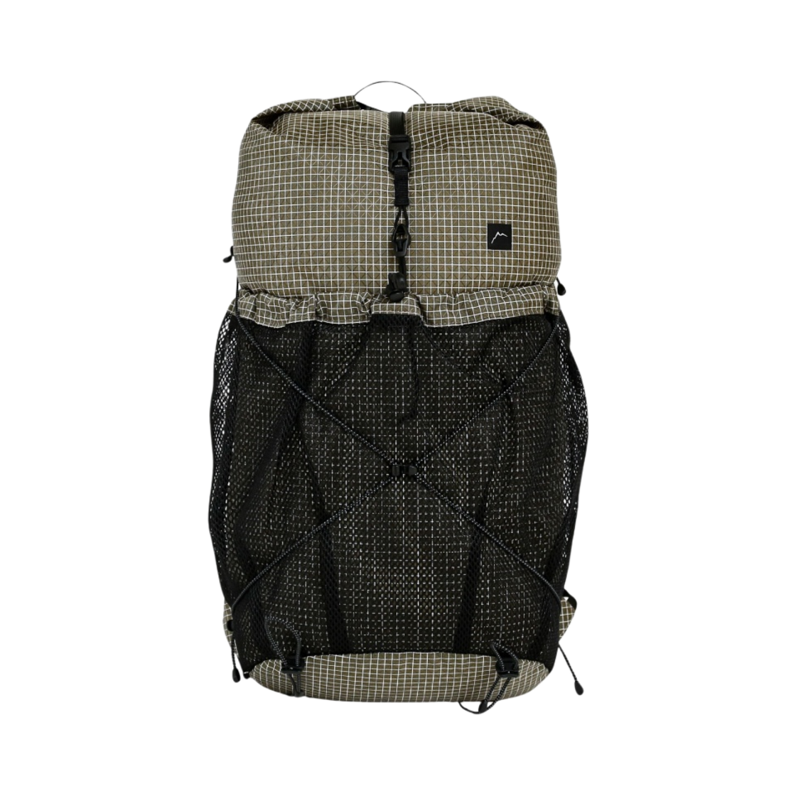 케일 가야 롤 탑 케일 그리드 카키(Cayl Gaya Roll Top Cayl Grid Khaki)