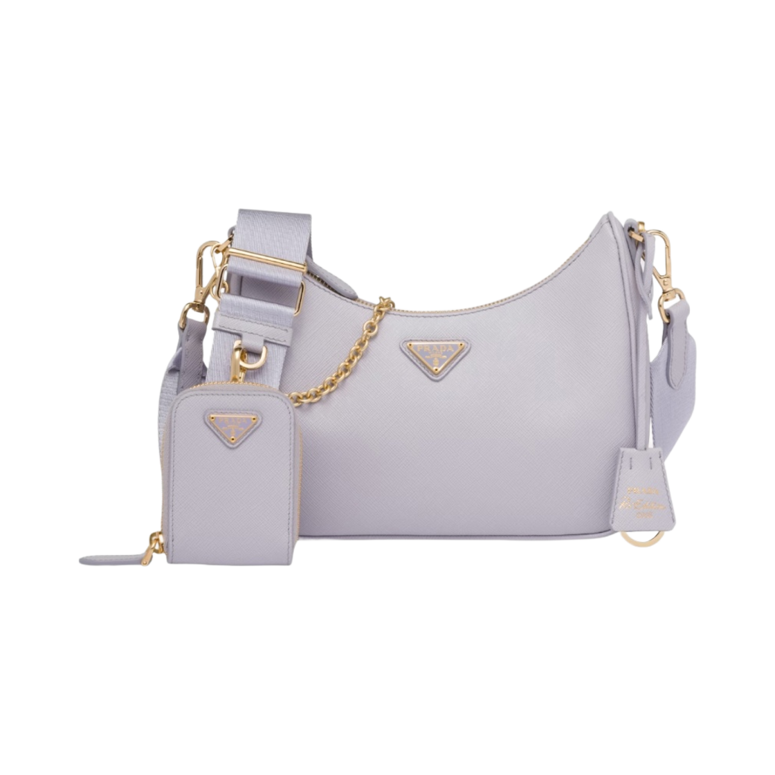 프라다 리에디션 2005 사피아노 레더 백 위스테리아(Prada Re-Edition 2005 Saffiano Leather Bag Wisteria) - 1
