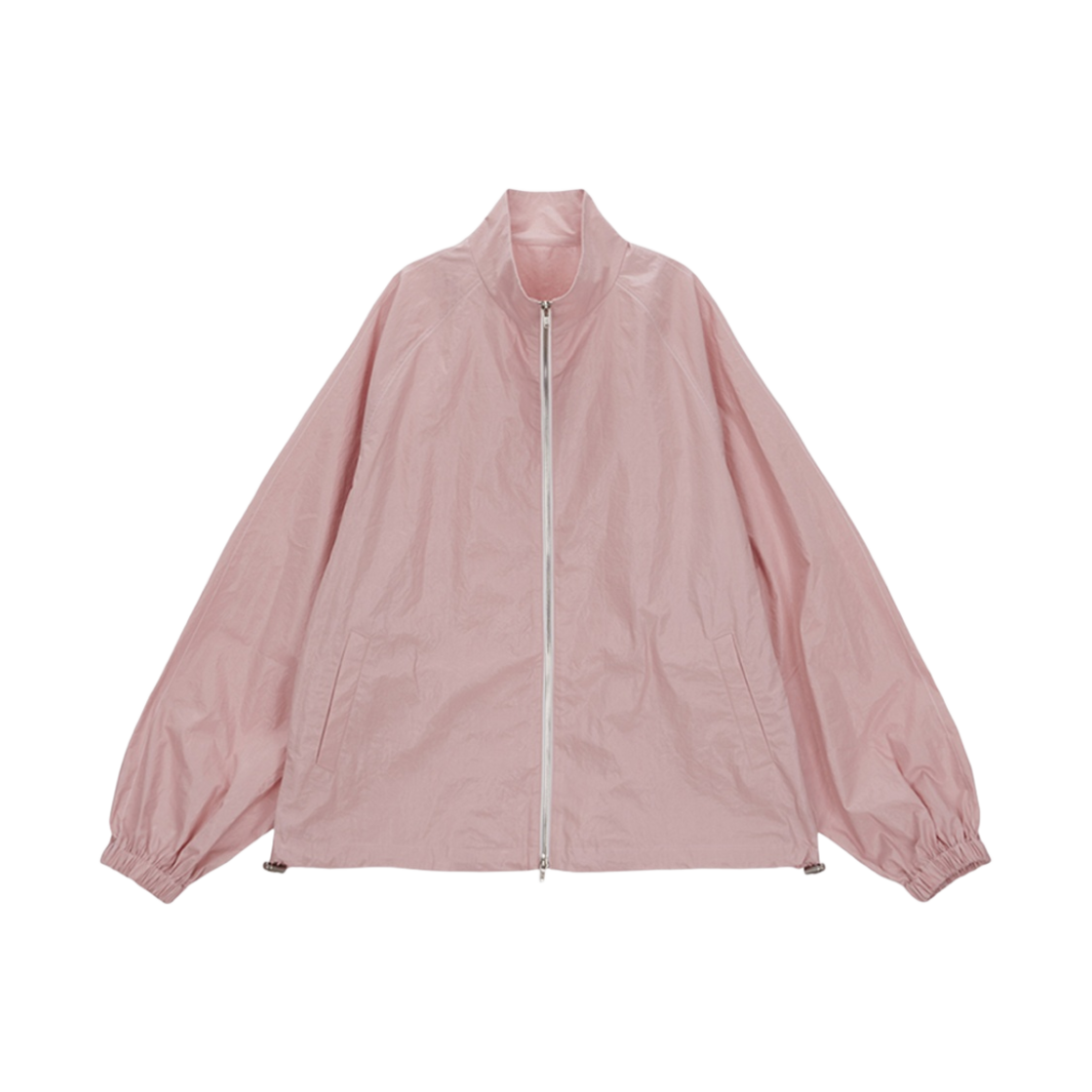 【MATIN KIM】 MATIN KIM LOGO COATING JUMPER IN IVORY MATIN KIM LOGO COATING JUMPER IN IVORY - MATINKIM