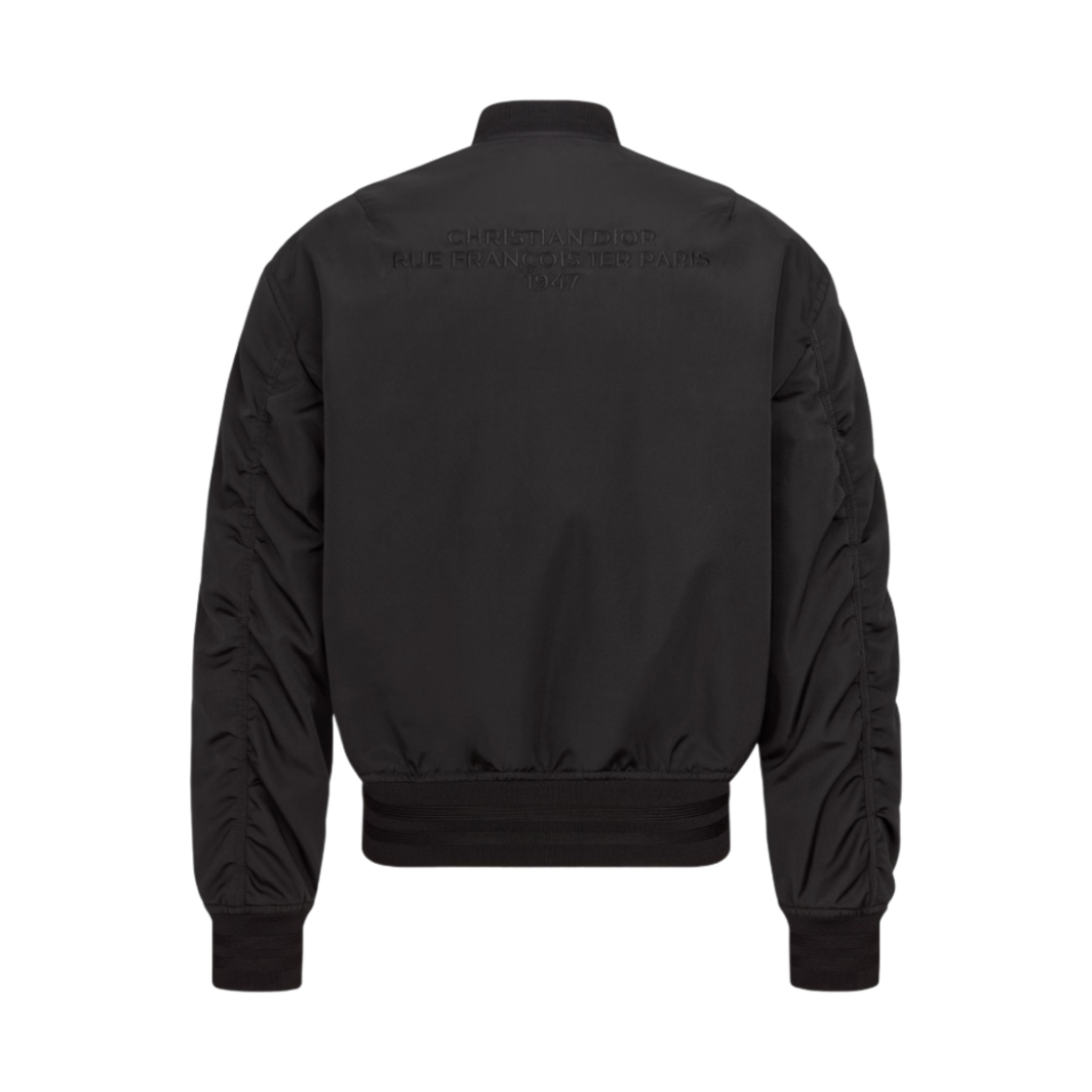 디올 봄버 자켓 블랙 오토만 블렌드(Dior Bomber Jacket Black Ottoman Blend) - 2