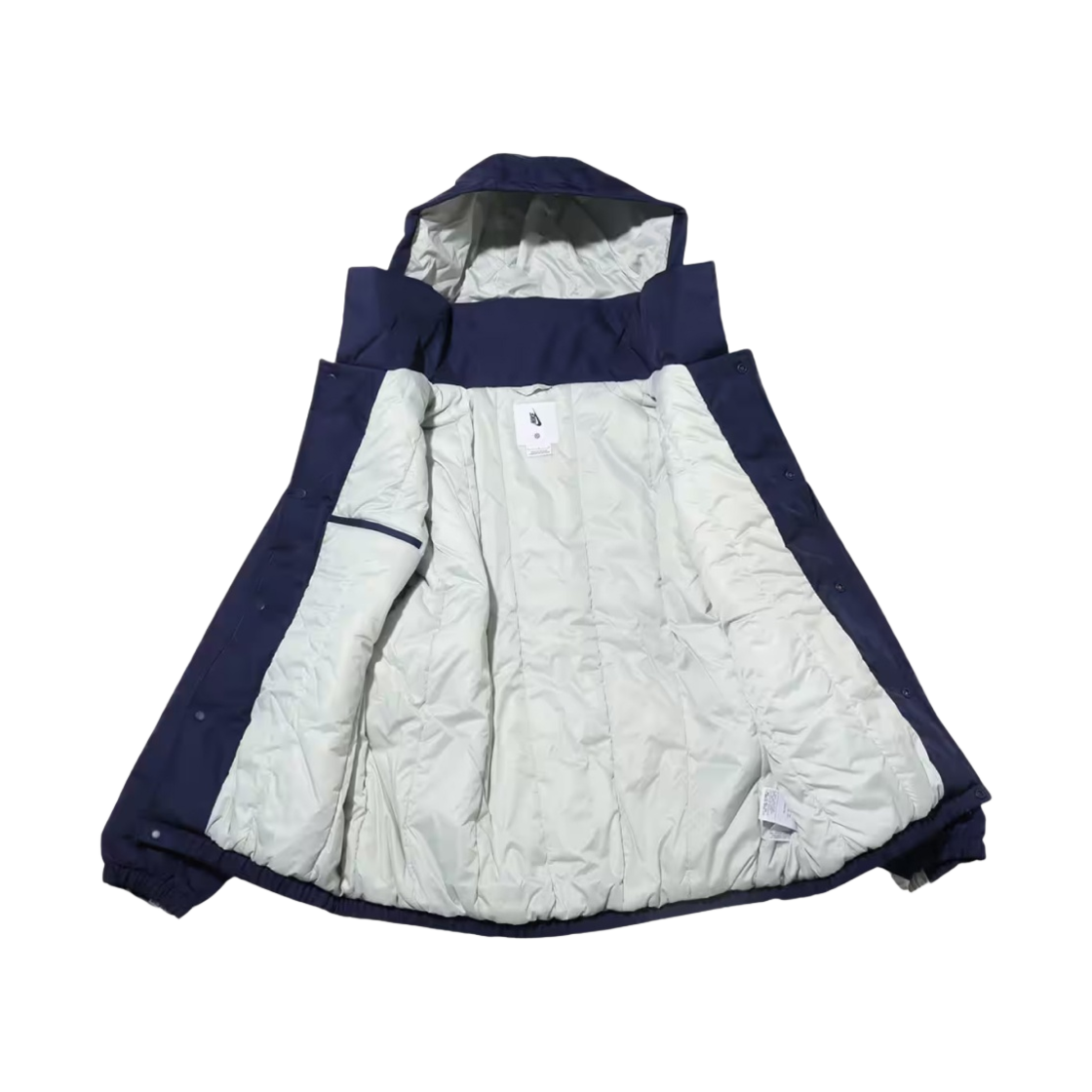 나이키 솔로 스우시 푸퍼 미드나이트 네이비 화이트 - US/EU(Nike Solo Swoosh Puffer Midnight Navy White - US/EU) - 3