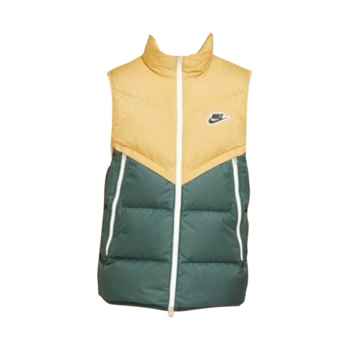 나이키 다운 필 윈드러너 쉴드 베스트 라이트 진저 프로 그린 - 아시아(Nike Down Fill Windrunner Shield Vest Light Ginger Pro Green - Asia) - 1