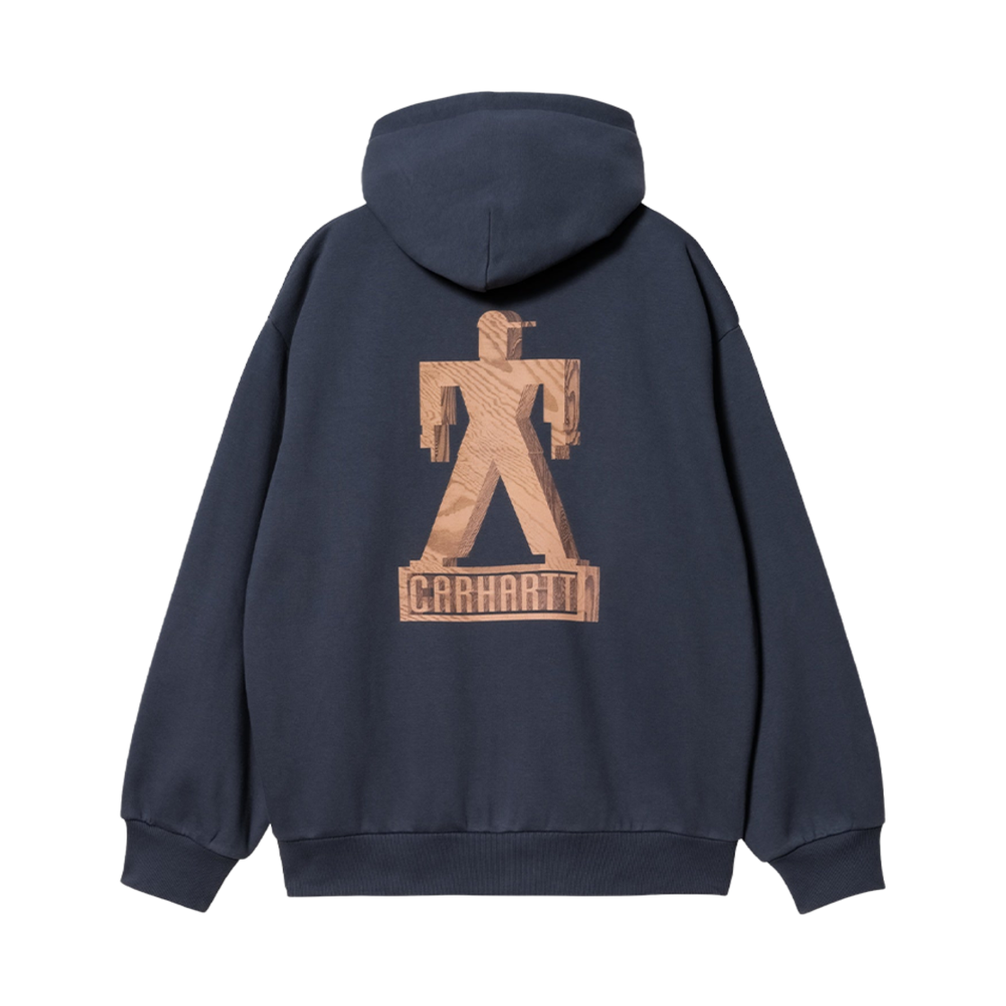 칼하트 WIP 후드 빌트 스웨트 자켓 블루(Carhartt WIP Hooded Built Sweat Jacket Blue) - 2
