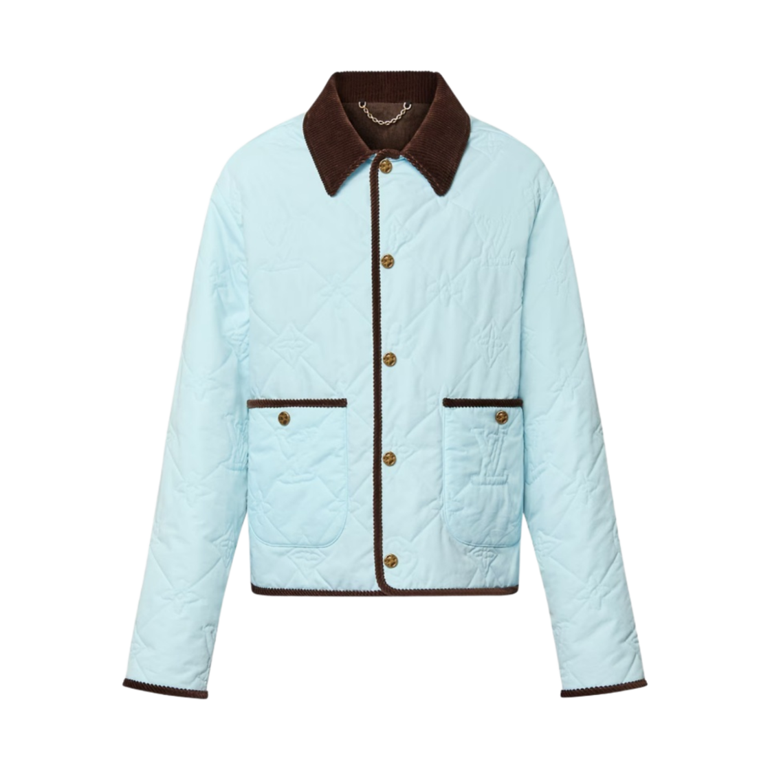 루이비통 모노그램 패디드 코튼 자켓 블루(Louis Vuitton Monogram Padded Cotton Jacket Blue)