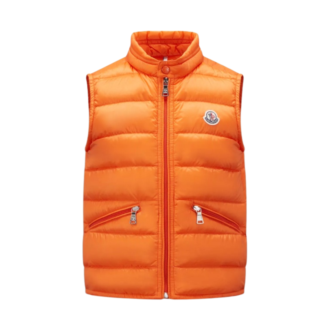 (키즈) 몽클레르 구이 다운 베스트 펌킨 오렌지 - 23SS